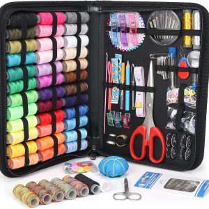 Large Sewing Kit for Adults: YUANHANG Newly Upgraded 251 Pcs Premium Sewing Supplies Set - Complete Sew Kit of Needle and Thread for Beginners - Travel Emergency - Basic Home Hand Sewing Repair Kits
